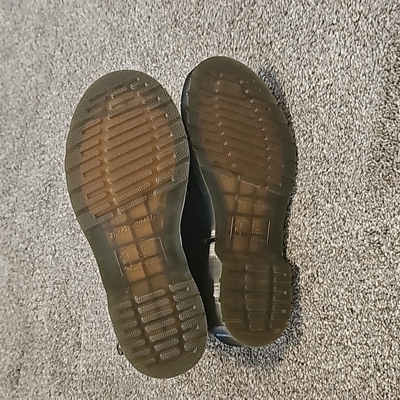 Dr Martens Black 1460 Women's Virginia Leather Boots Size Womens 7 - Picture 5 of 7